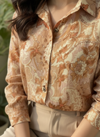 Summer floral shirt