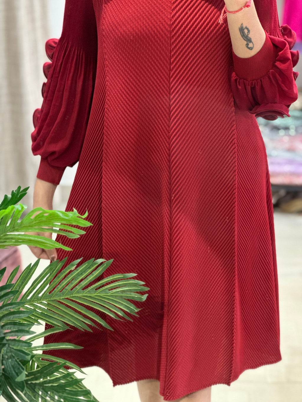 Valentina Hot Dress- Red