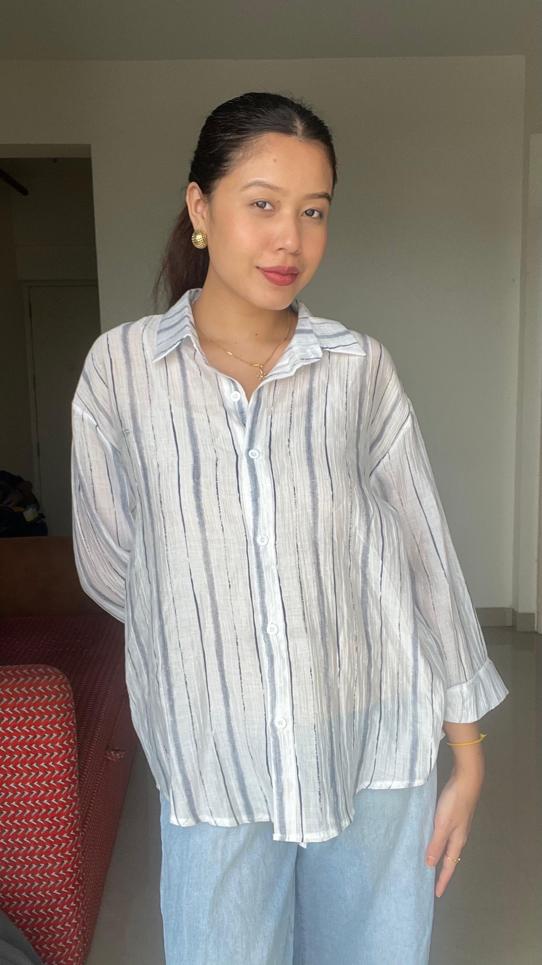 Linear Breeze Multi-Fit Lounge Shirt