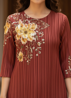 Alia Pleated Dress