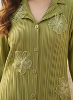 Saira Pleated Dress