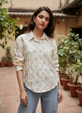 Ivory Embroidered Shirt