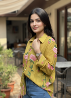 Floral Embroidered Shirt
