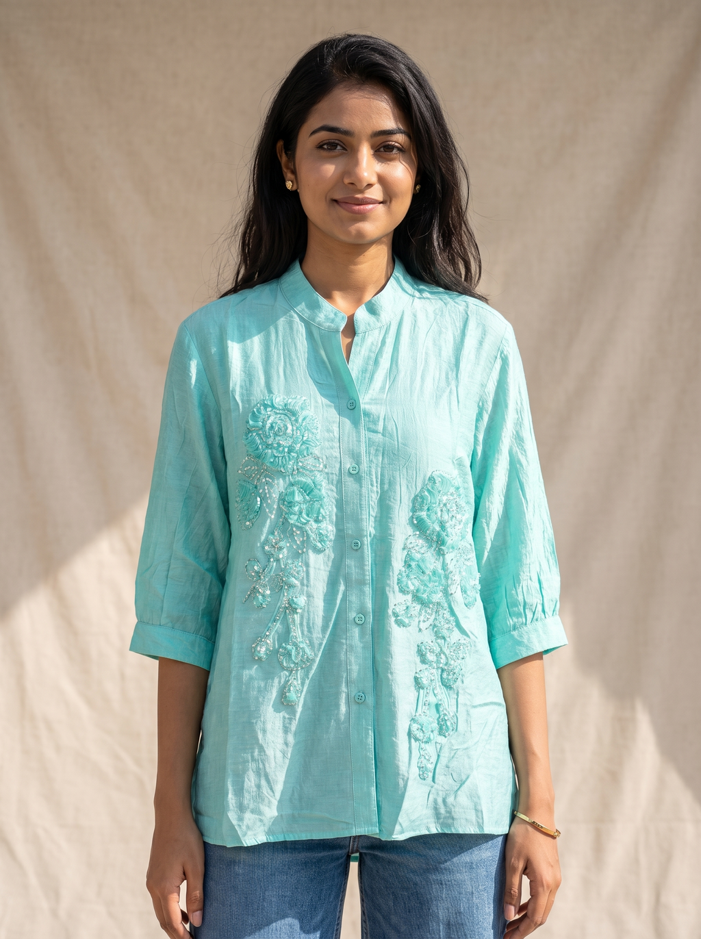 Classic Chanderi Shirt