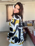 Mod Muse Satin Crepe Shirt