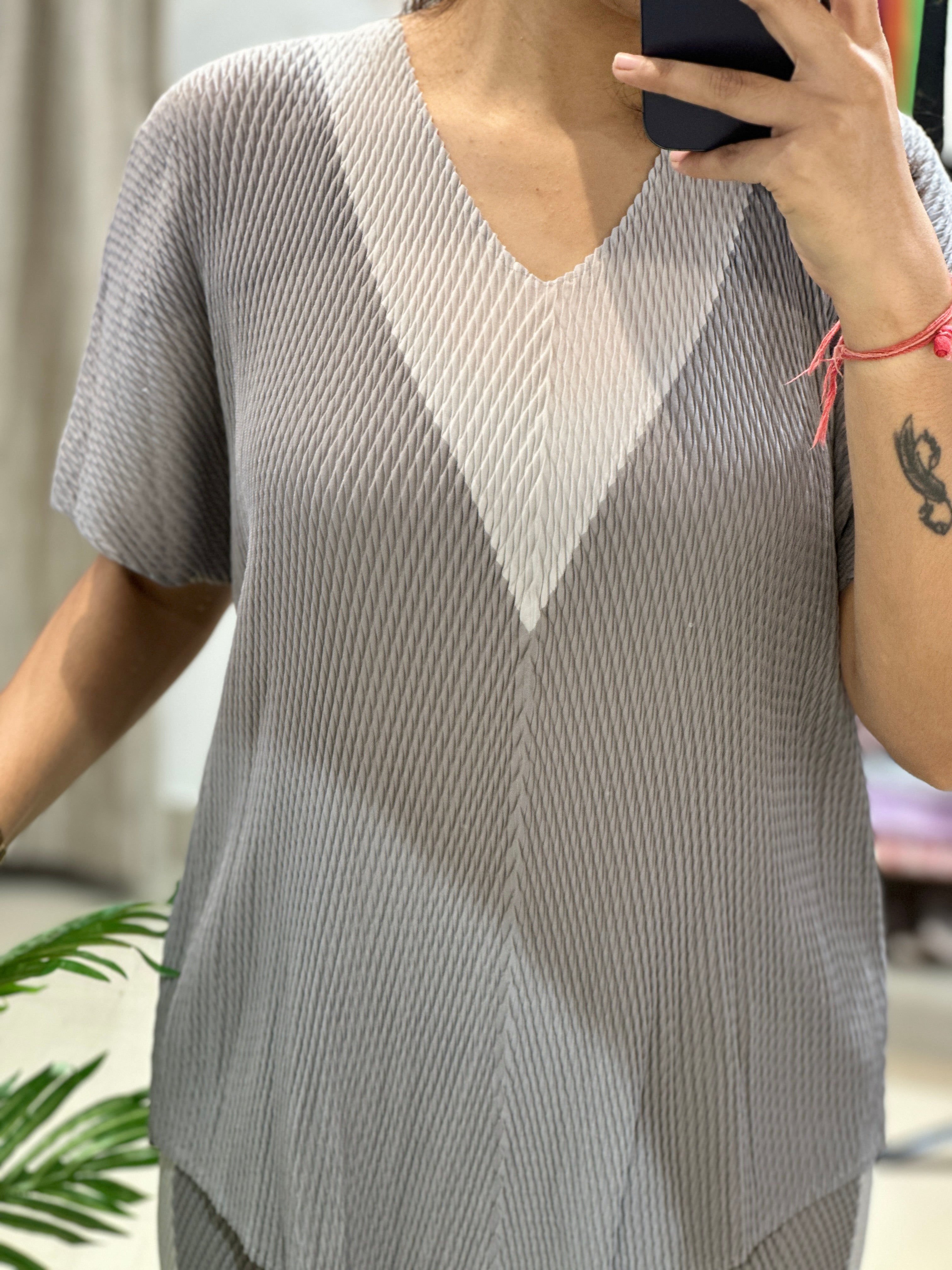 DUO co-ord set- Grey