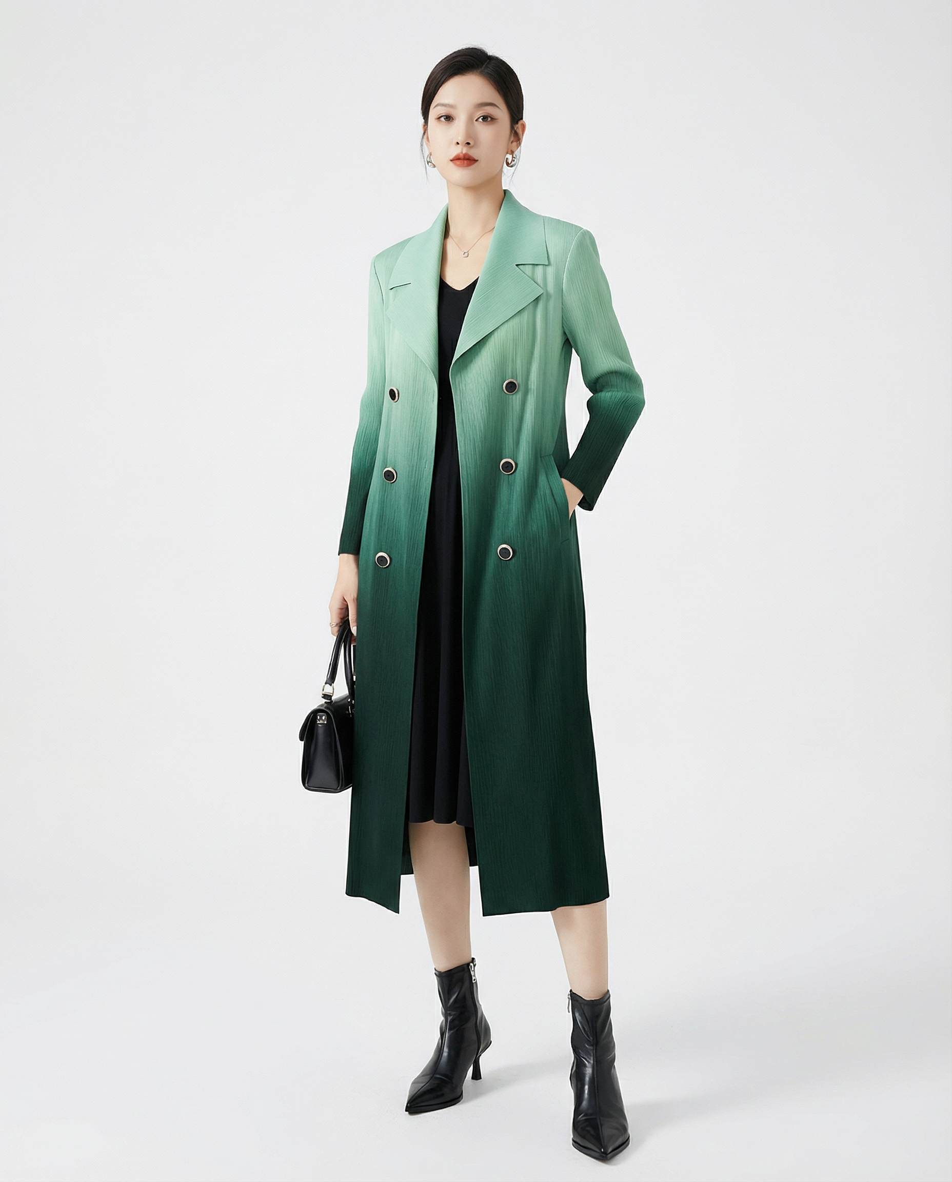 Blazer Ombré Statement Dress