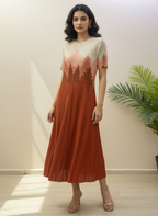 Amethyst Pleated Dress