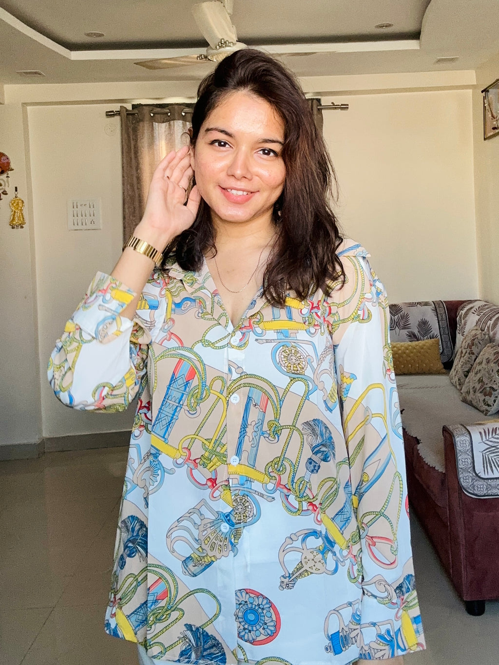 Vintage Rodeo Crepe Shirt