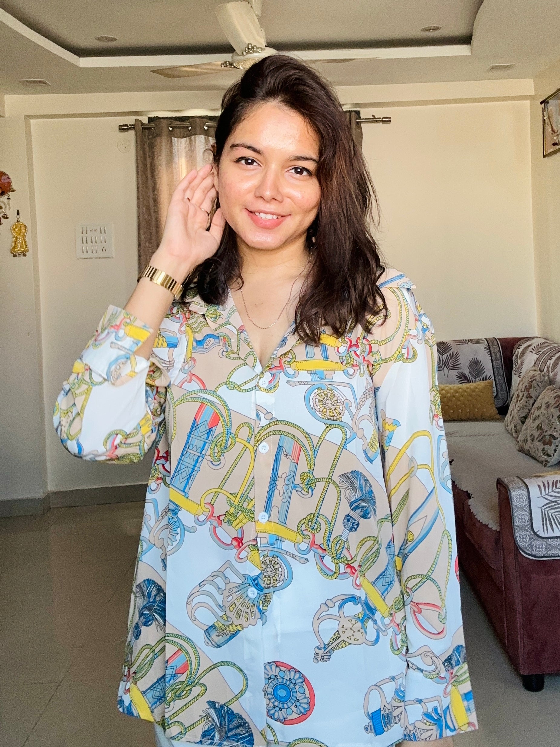 Vintage Rodeo Crepe Shirt