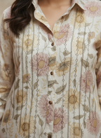Sunflower Chanderi Shirt