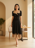 Elizabeth Pleated Dress