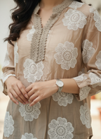 Floral Embroidered Tunic