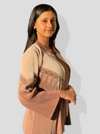 Sierra Printed Top-Brown