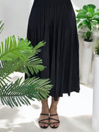 Julieta Flare Dress- Black