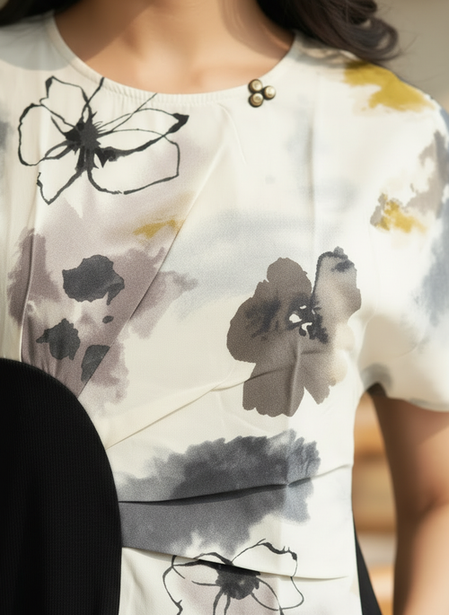 Aurelia Watercolor Blouse