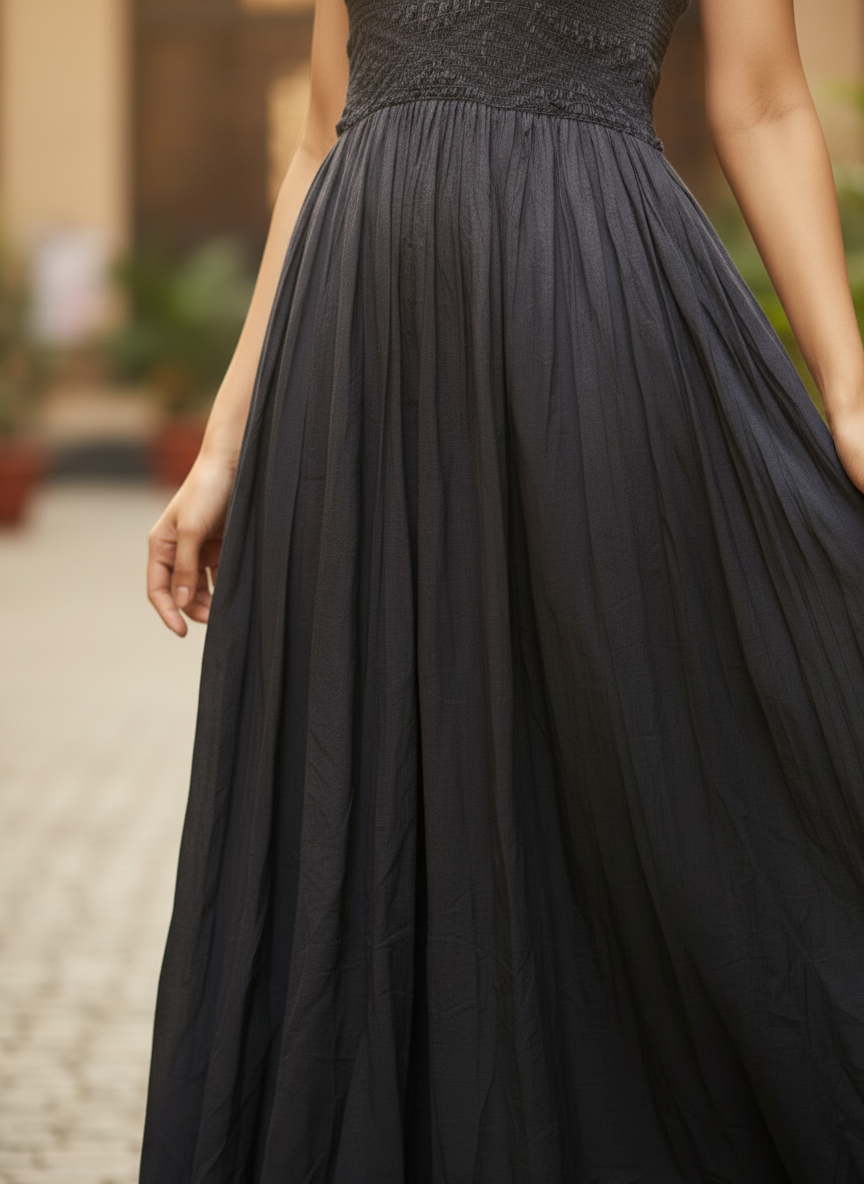 Zuhie Flare Pleated Dress