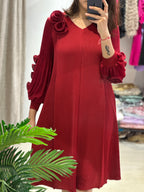 Valentina Hot Dress- Red