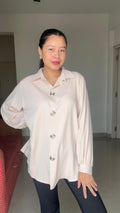 The Heirloom Oversized Statement Shirt