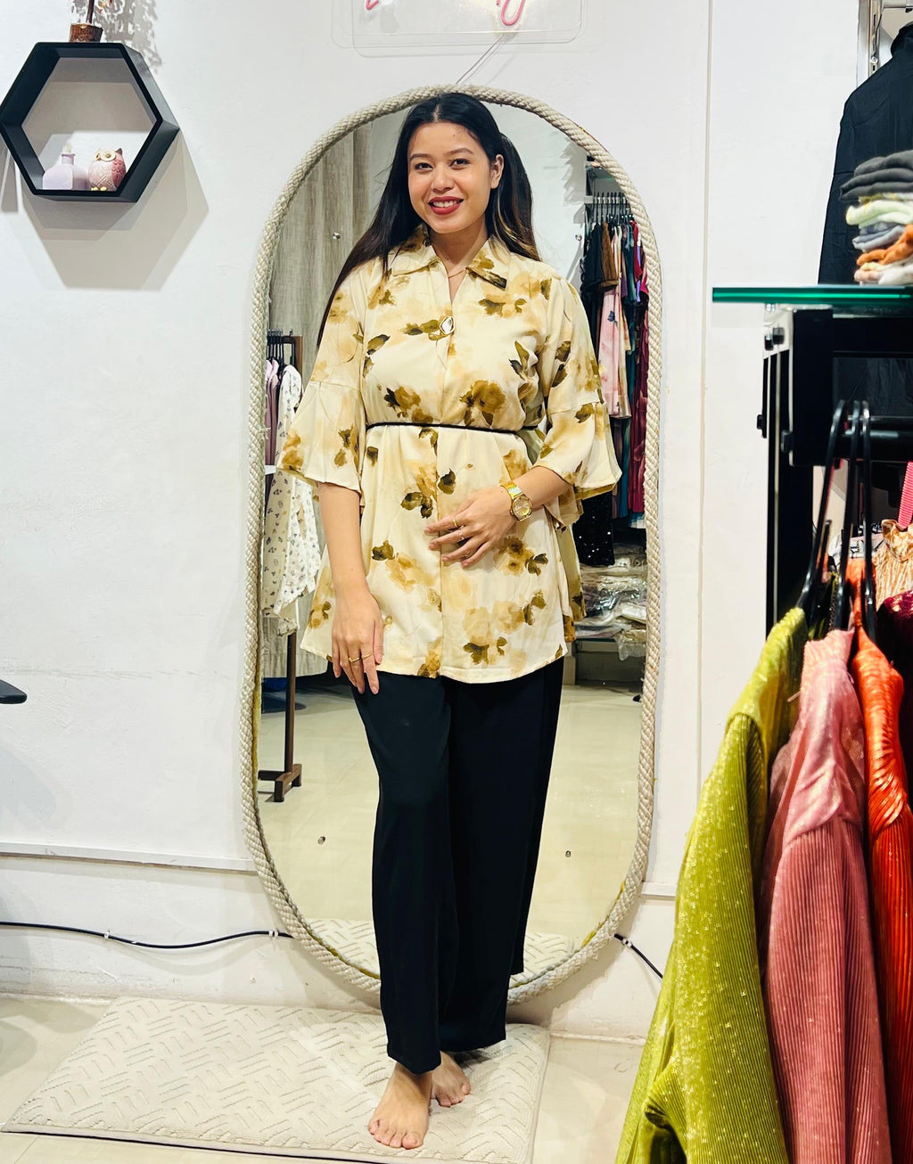 The Signature Floral Crepe Co-ord Set
