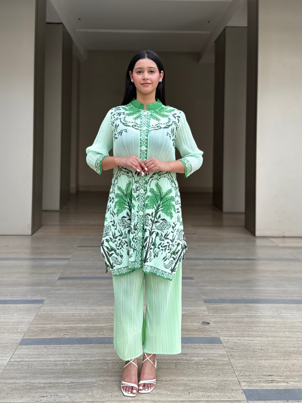 The Signature Pleated Co-ord Set