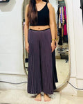 The Signature High-Rise Pleated Palazzo Trousers