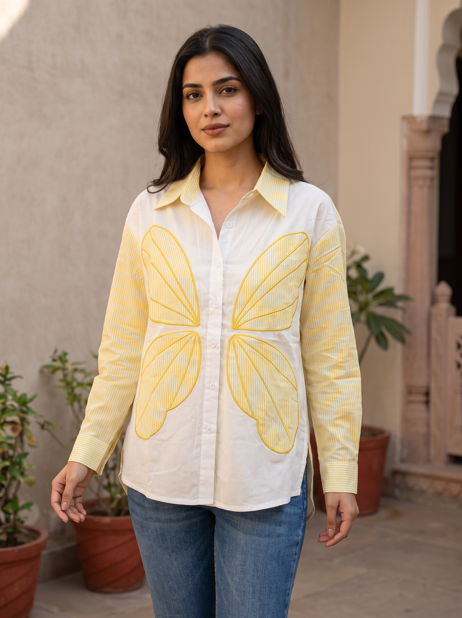 Summer Embroidered Shirt