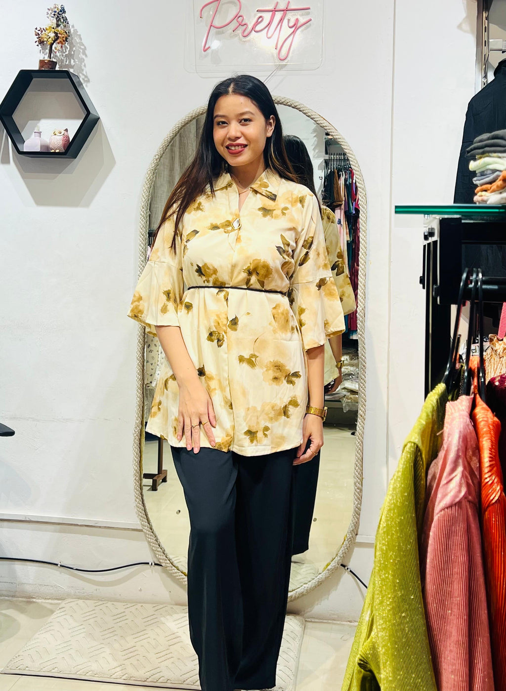 The Signature Floral Crepe Co-ord Set