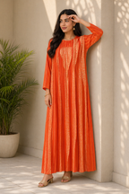 Saira Pleated Dress