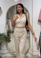 The Savannah Print Two-Piece Set