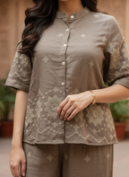 Desert Bloom Mandrian Collar Co-ord