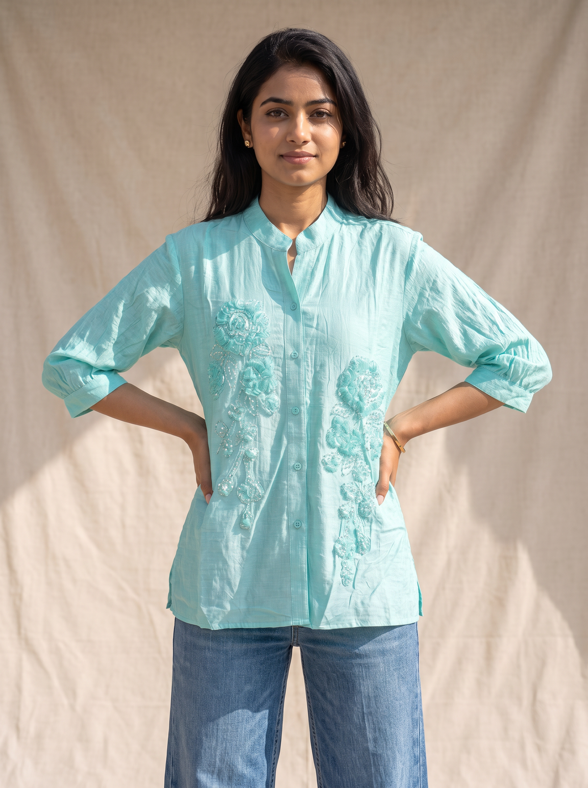 Classic Chanderi Shirt