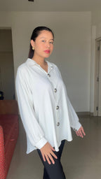 The Gilded Heirloom Oversized Shirt