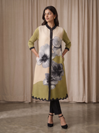 Floral Pleated Dress