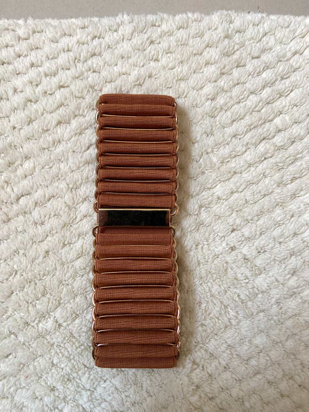 CHIC BROWN BELT-3INCH
