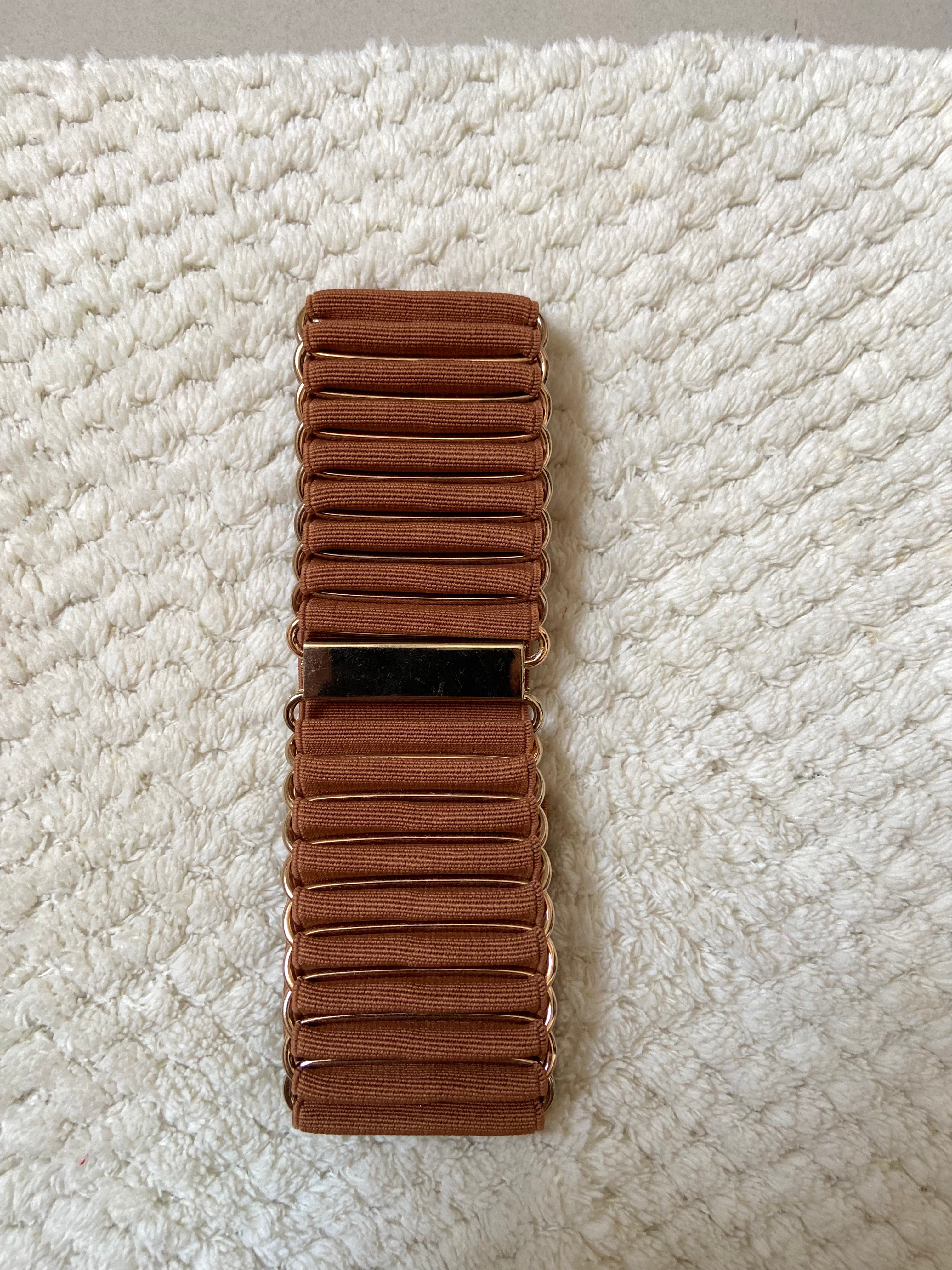 CHIC BROWN BELT-3INCH