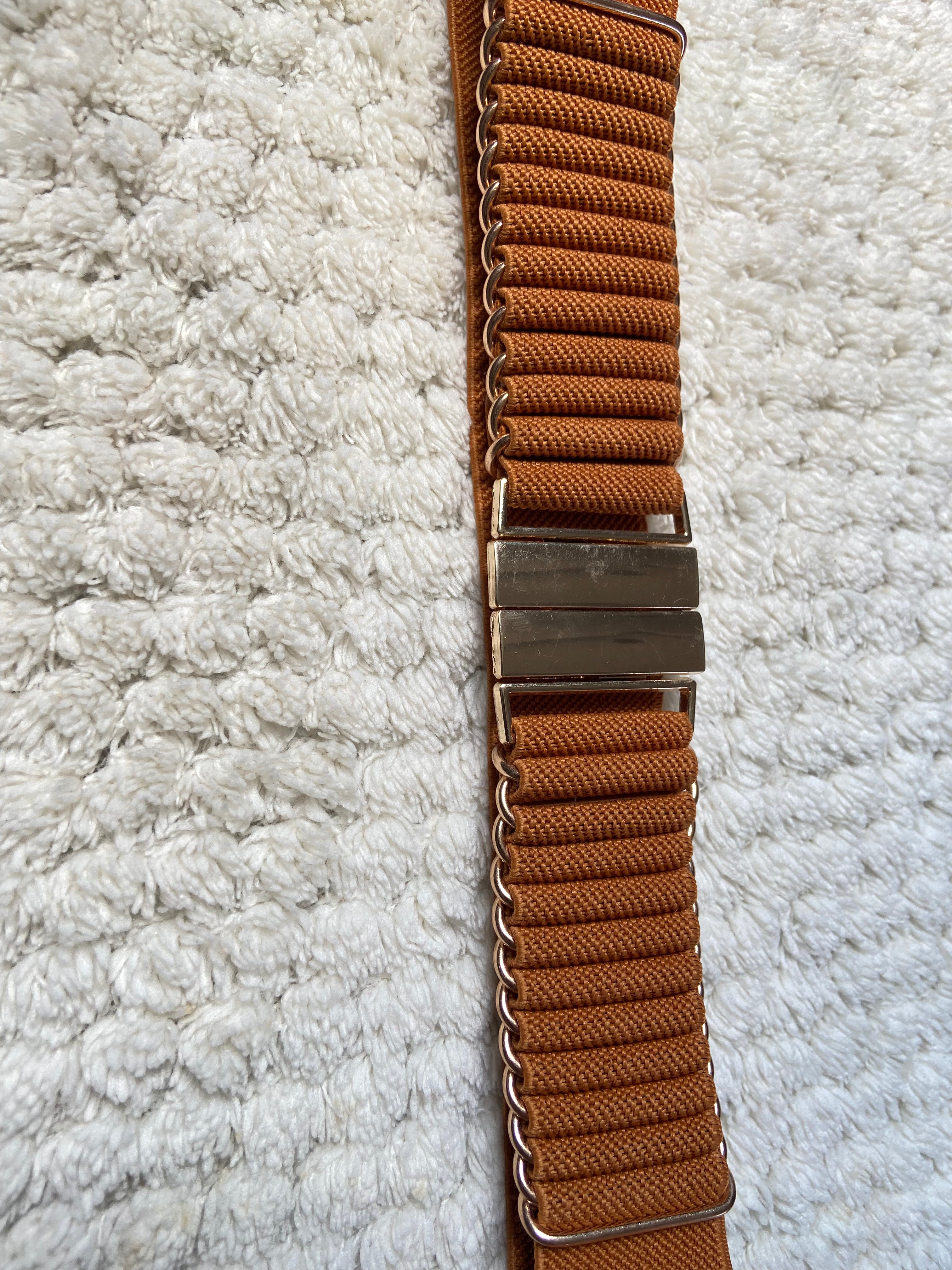 BROWN ELASTIC BELT