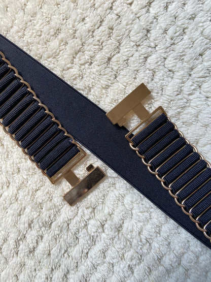 BLACK ELASTIC BELT