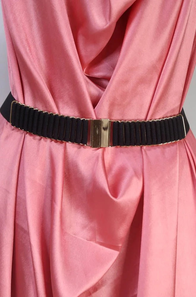 BLACK ELASTIC BELT