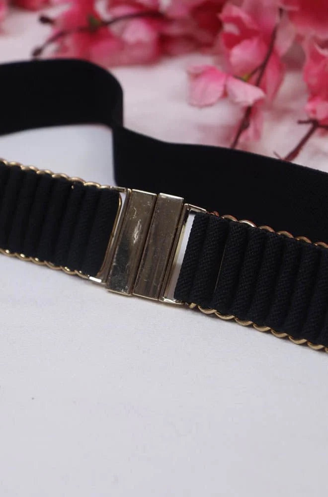 BLACK ELASTIC BELT