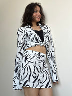 OLIVIA CO-ORD WITH SKIRT SET