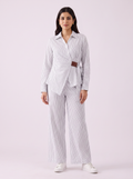 Striped Linen Set