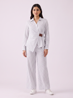 Striped Linen Set