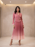 Selina Pleated Dress