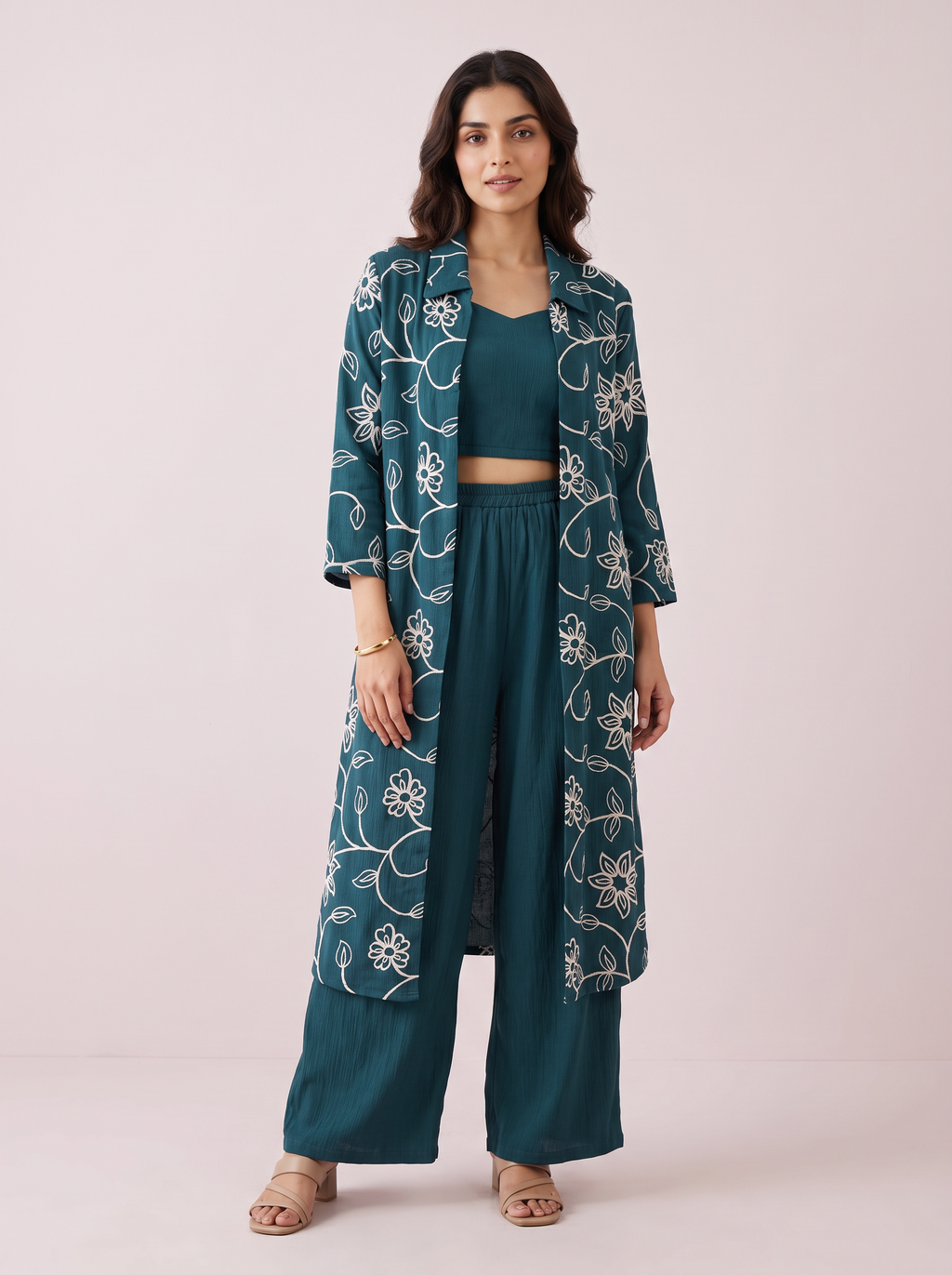 The Botanical Mirage 3-Piece Co-ord Set
