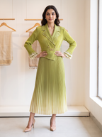 Selina Pleated Dress