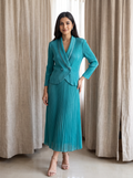 Zaliya Pleated Dress