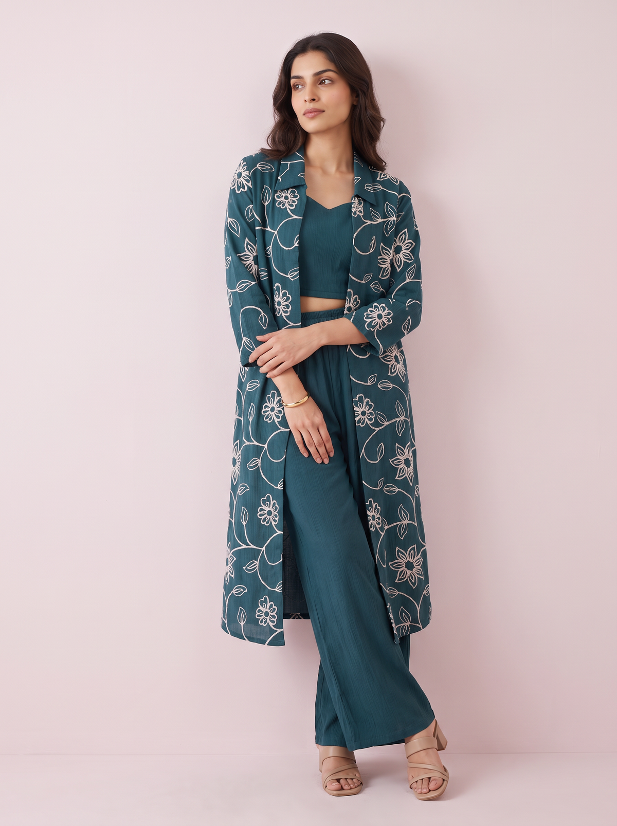 The Botanical Mirage 3-Piece Co-ord Set