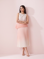 Ombré Pleated set