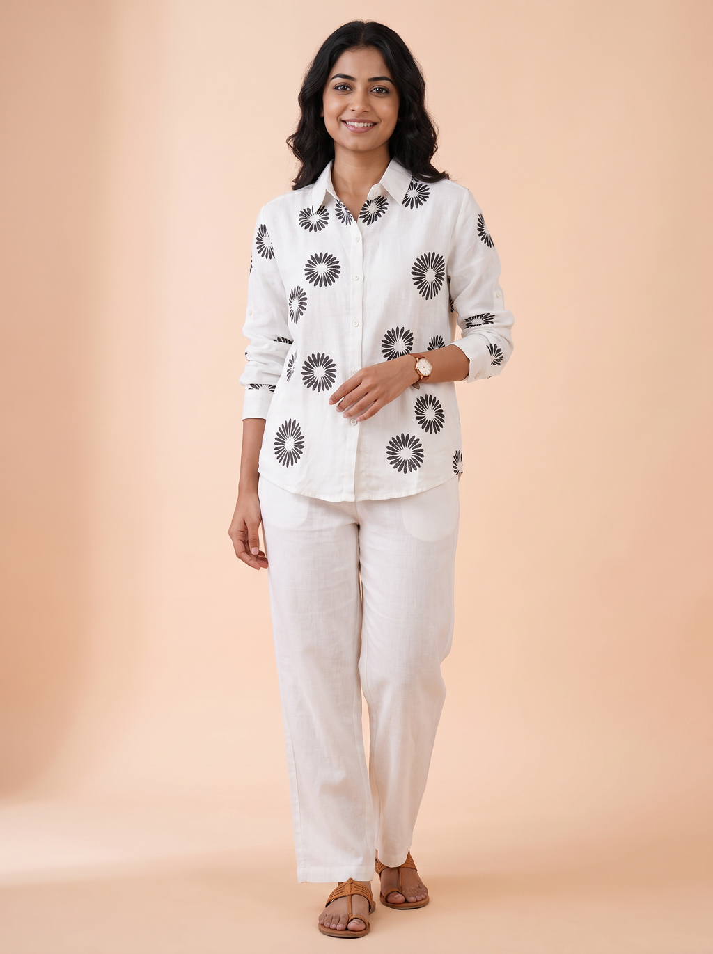 Daisy Bloom printed shirt